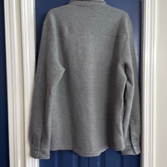Cutter & Buck Coastal Shirt Jacket a polished Heather Size L - Picture 8 of 8